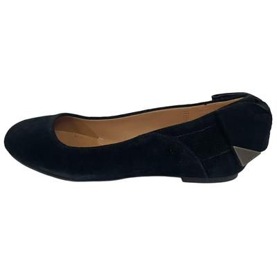 Торранс Плоская Замша Универсальные Ретро Повседневные Туфли Женская Обувь Черный 1094818-BLK