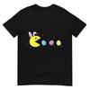 Retro Video Game Eating Easter Eggs For Gamer Unisex Boys Kids TShirt