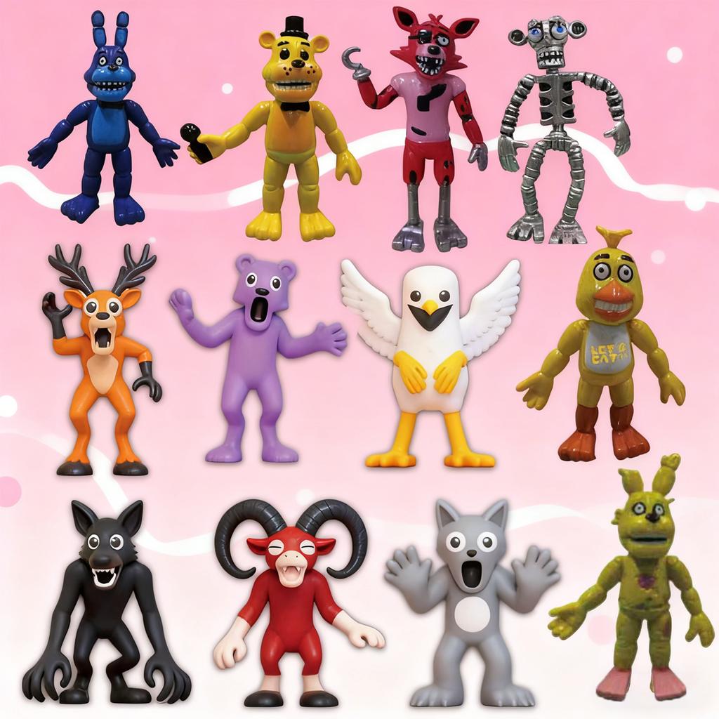 12 шт./комплект 99 Ночей в Лесу Олень Игрушки Фильм Мягкие Игрушки Олень Игрушка Фанаты Подарки на День Рождения Игрушки для Детей Подарок на Хэллоуин