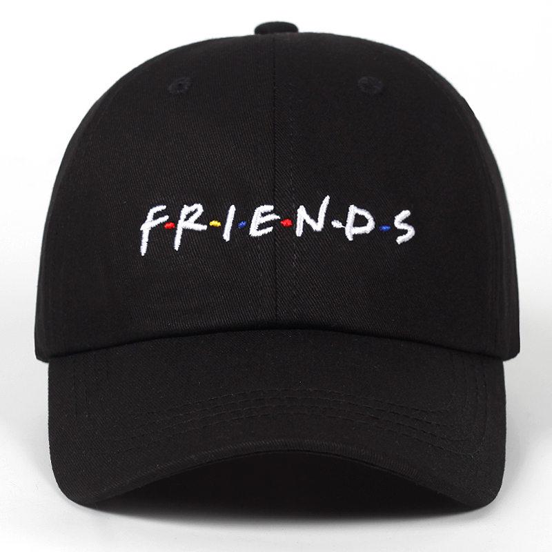 Women Men Fashion Spring Summer Dad Hat Friends Embroidery Baseball Cap Cotton Adjustable Snapback Hats New Casual Caps