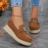 Fashion Women Sneakers Outdoor Anti-slip Autumn Slip On Sneakers Platform Slip-On Casual Designer Shoes New Large Size Zapatos De Mujer