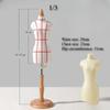 Mini Female Mannequin for 1/2 1/3 1/4 Doll Clothing Display Stand DIY Dollhouse Miniature Ornaments Supplies