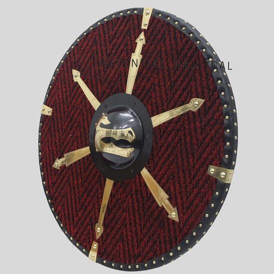 Щит викинга, готовый к бою, щит викинга, идеальный декоративный щит для косплея