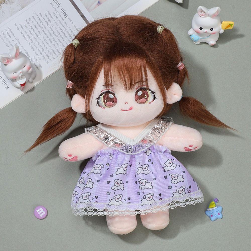 Аксессуары Платье принцессы Милые модные платья Юбка 20 см Хлопковая кукла/Куклы идолов EXO