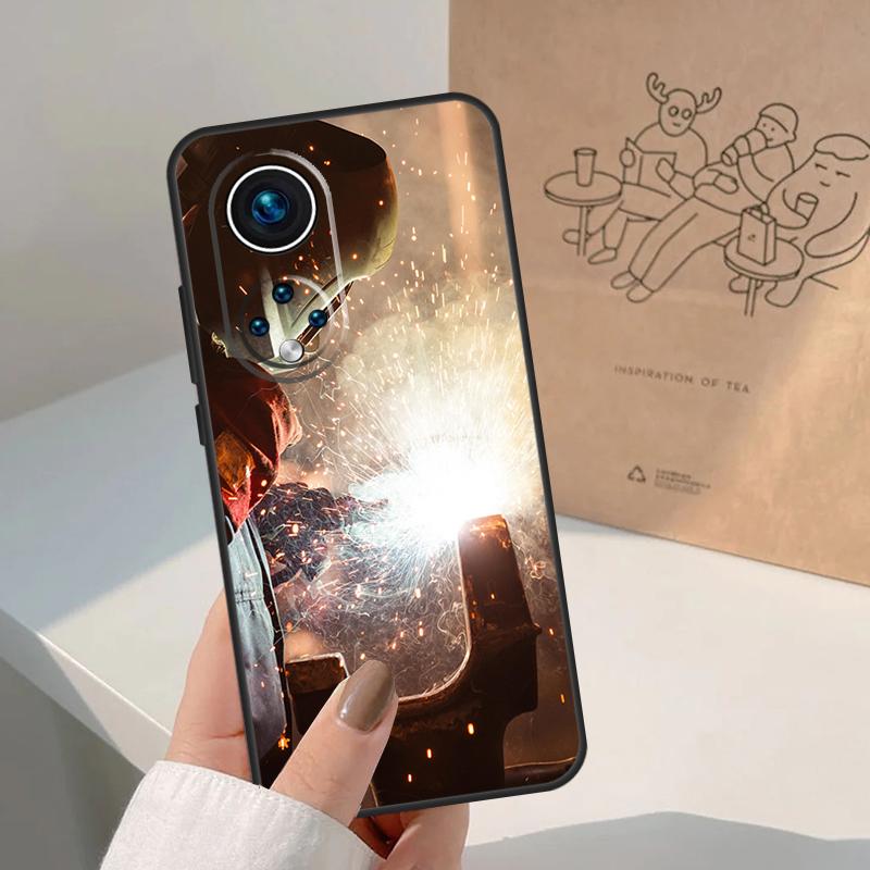 Сварщик Сварка Горячий Металл Рабочий Для Honor Magic 8 Pro 7 6 5 Lite Чехол Для Honor Win RT 200 400 50 70 90 X8b X9a X9b X9c X9d
