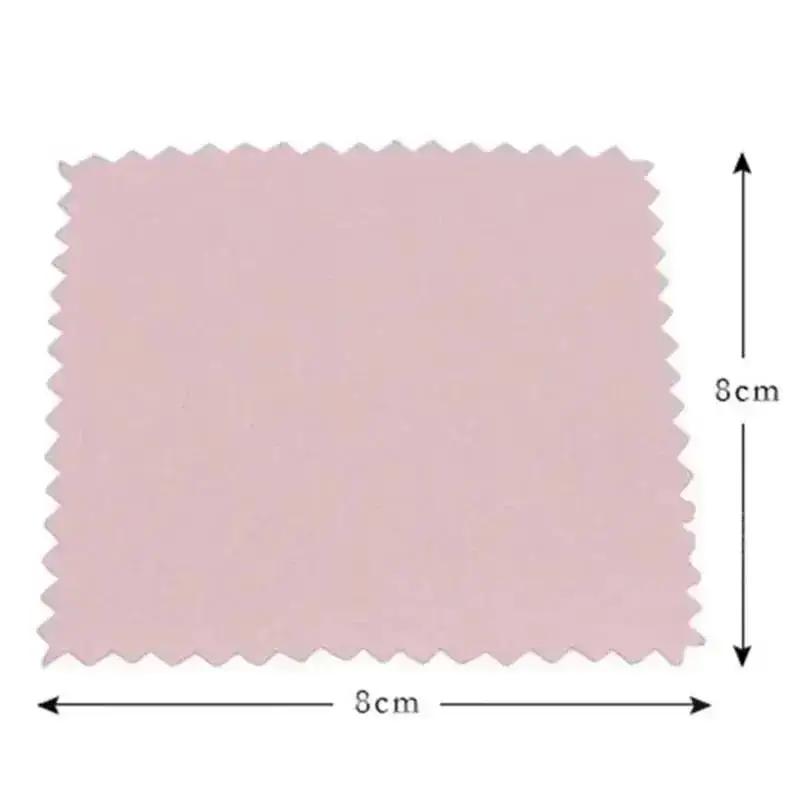 10 Pcs Smooth Lint Free Glasses Lens Cleaning Cloth Jewelry Gold As Silver Polishing Sheets Home Glass Traceless Clean Products