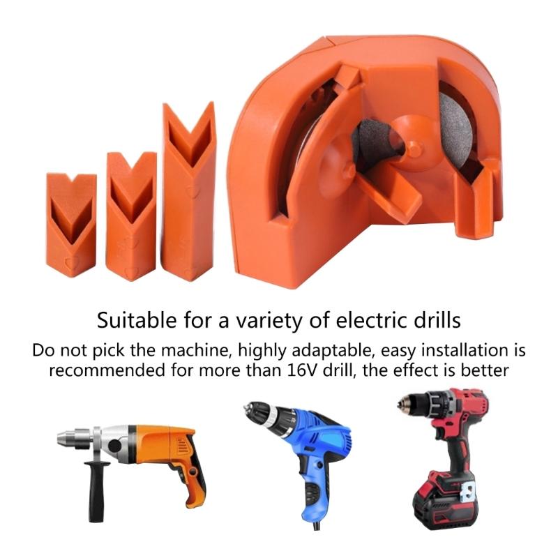 Точилка для сверл, универсальная шлифовальная точилка для сверл для высокоскоростной шлифовальной машины с карбидным покрытием из каменной кладки