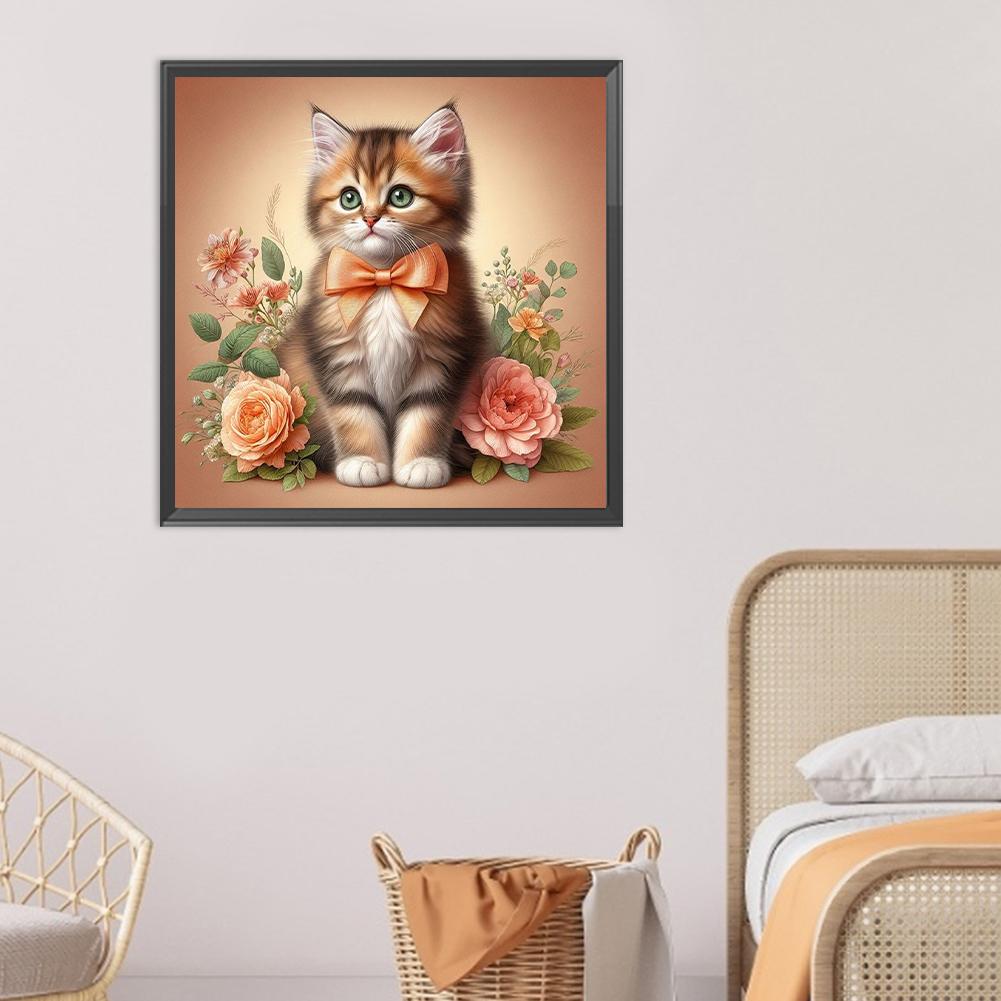 Набор для рисования по номерам на холсте DIY масляная живопись картина с изображением животных Декор для дома ~G