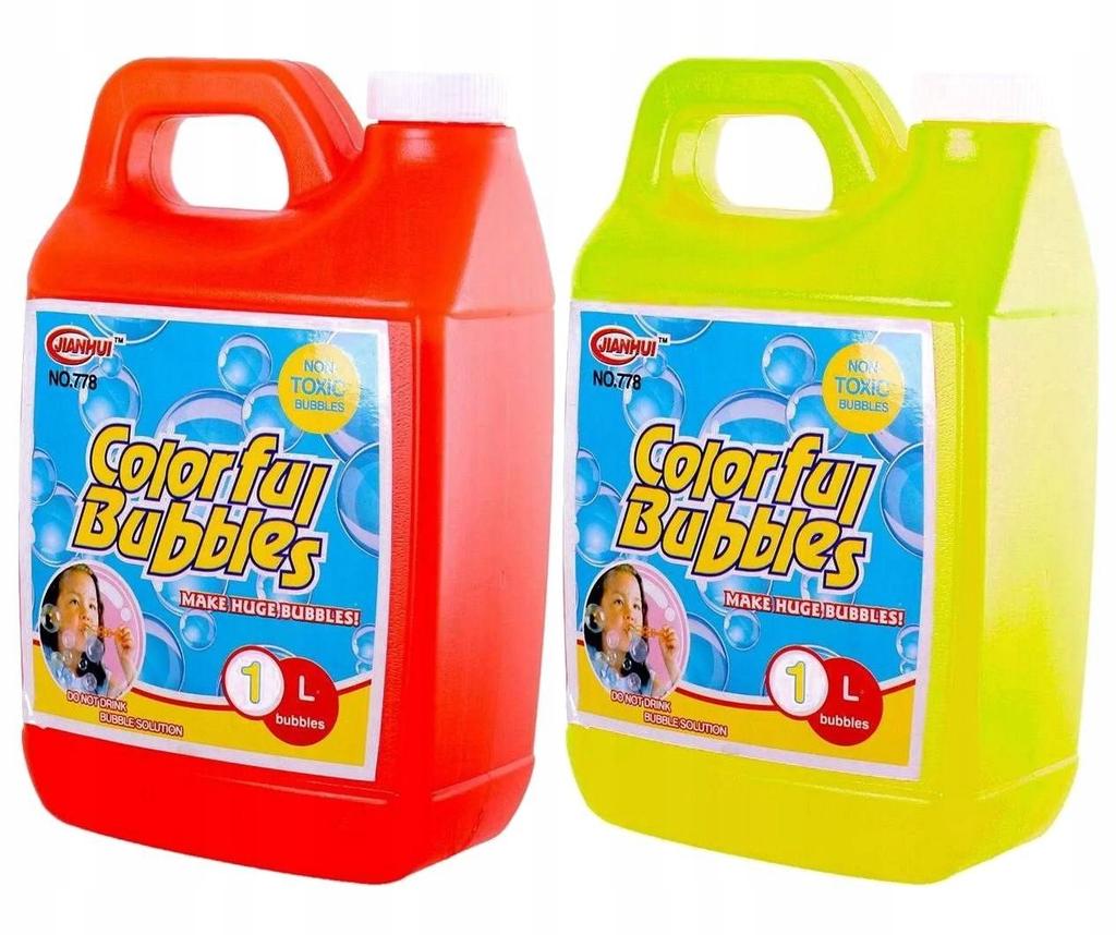 Soap bubbles REFILL Bubble making liquid 1 liter CANISTER