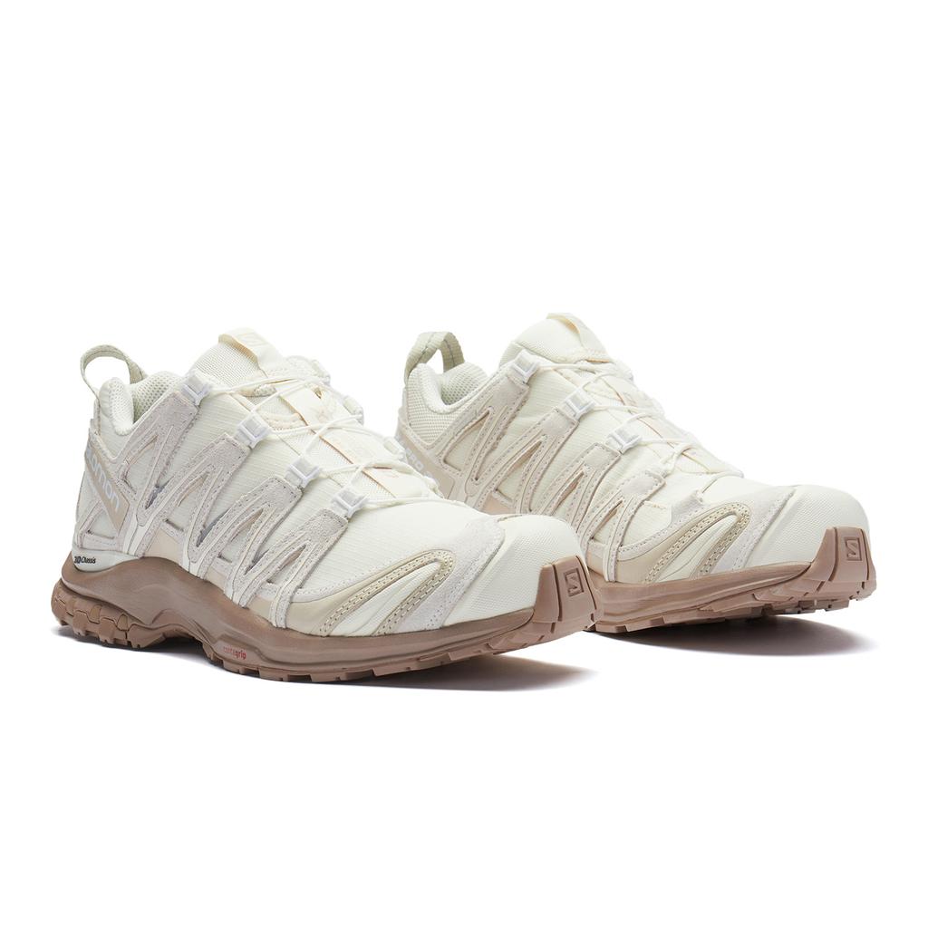 SALOMON Xa Pro 3D Suede Casual Versatile Supportive Low-Top Running Shoes Unisex Running Shoes Vanilla Earth-Brown Beige 474786