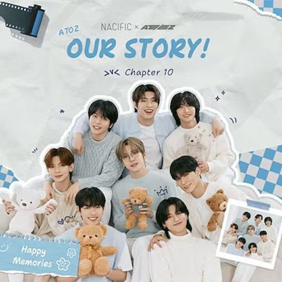 [NACIFICxATEEZ] Специальный набор кремов Uyu, OT8, 4-CUT