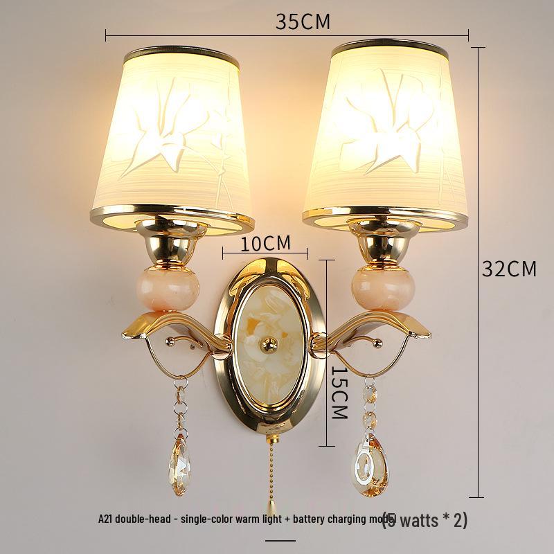 2025 Современный теплый настенный светильник для спальни, гостиной, столовой и лестницы