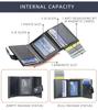 Baellerry Мужской держатель для кредитных карт RFID Алюминиевый бокс Держатели для банковских карт Кошелек с зажимом для денег Винтажный дизайн