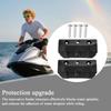 Pontoon Bumpers For Docking Plug-on Flat Boat Bumpers Heavy-Duty Guard Protector For Fishing Skiing Surfing Watersports Boating
