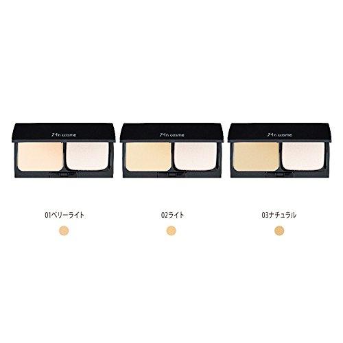 24h cosme 24 Mineral Powder Foundation Set 01 Very Light SPF45/PA+++ 11g (x 1)