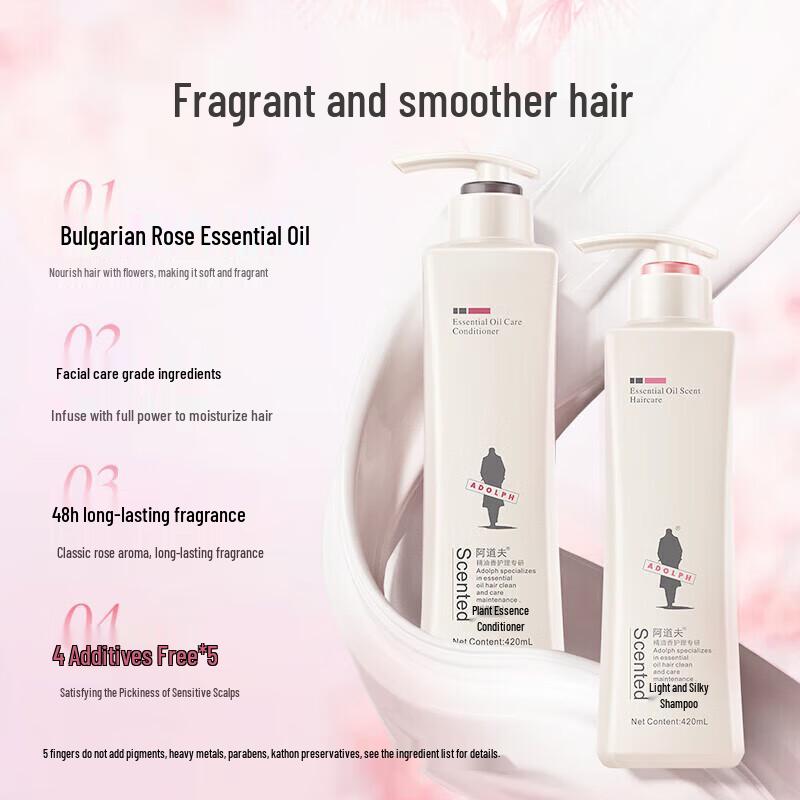 Adolph Essential Oil Hair & Body Care Set