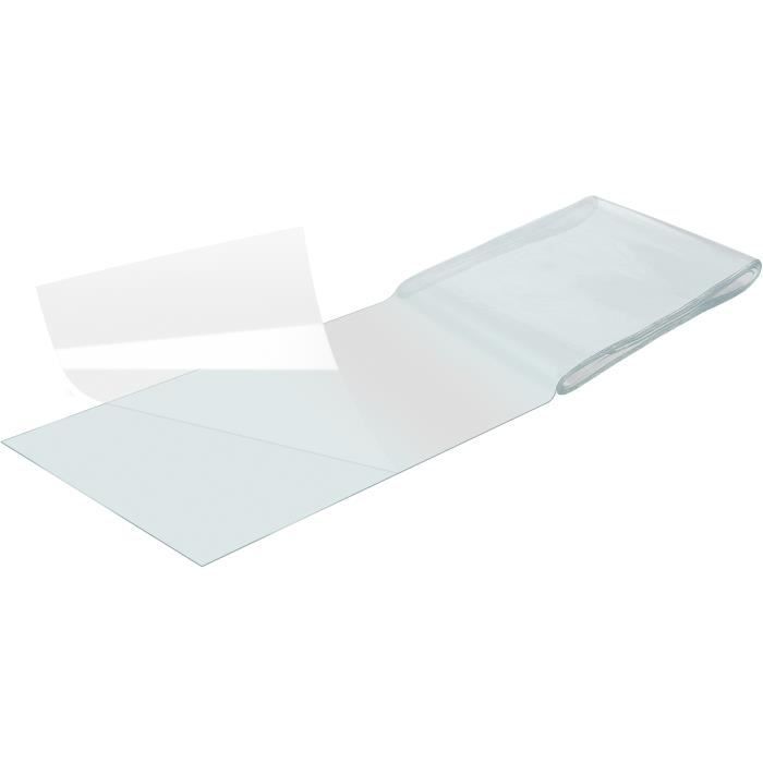 Bande imperméable transparente (10cm x 150cm) pour reparation des piscines et des tuyaux (bande de réparation d'urgence / bande d'ét