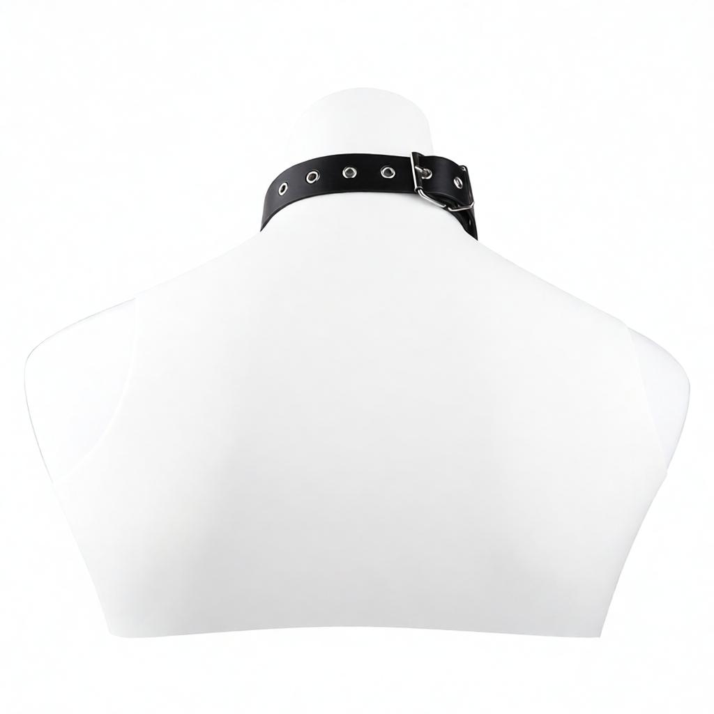 QKKQ Wearable Leather And Polyester Bosom Belts Sex Bra Strap On Bust Belt Chest Bind Breast Bondage BDSM Game Sexy AccessoriesGood product