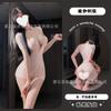 Sexy yoga clothes, sexy underwear, zipper open crotch, outdoor no-take onesie, temptation uniform set