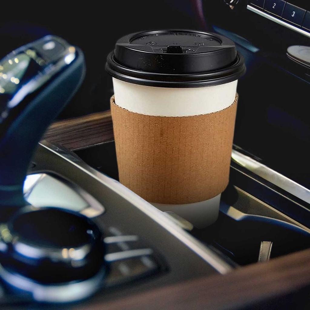 10oz Paper Cup, Disposable Cup, Water Cup, With Lid And Cover, Suitable For Picnicking, Barbecue, Travel And Activities