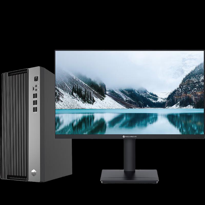 Mechanical Revolution Wojie P70 Desktop PC with 27-inch 2K Monitor (CN version)