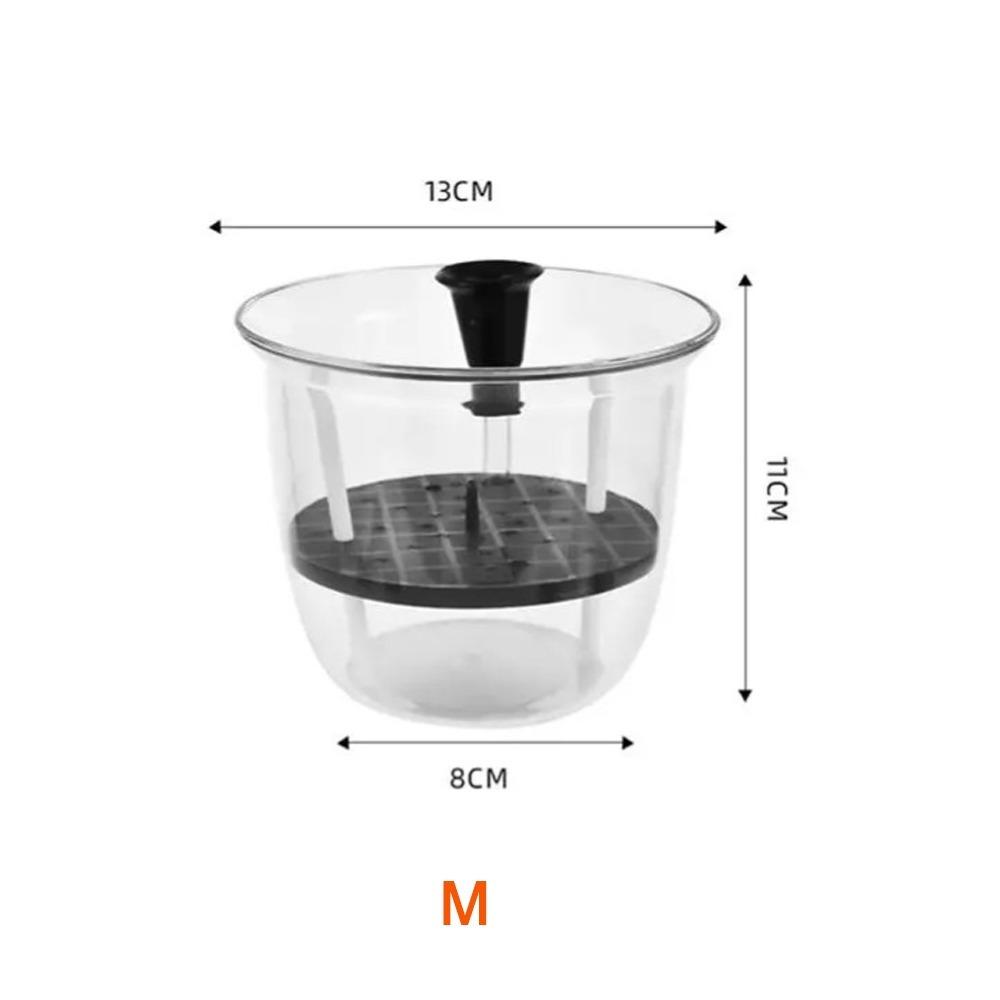 1pcs Transparent Self Watering Plant Pot Self Watering Planter Pot Flowerpot  Indoor Plants