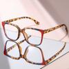 New Trendy Contrast-Design Eyeglasses: Bold Square Frames to Elevate Your Everyday Style & Screen Time Comfort
