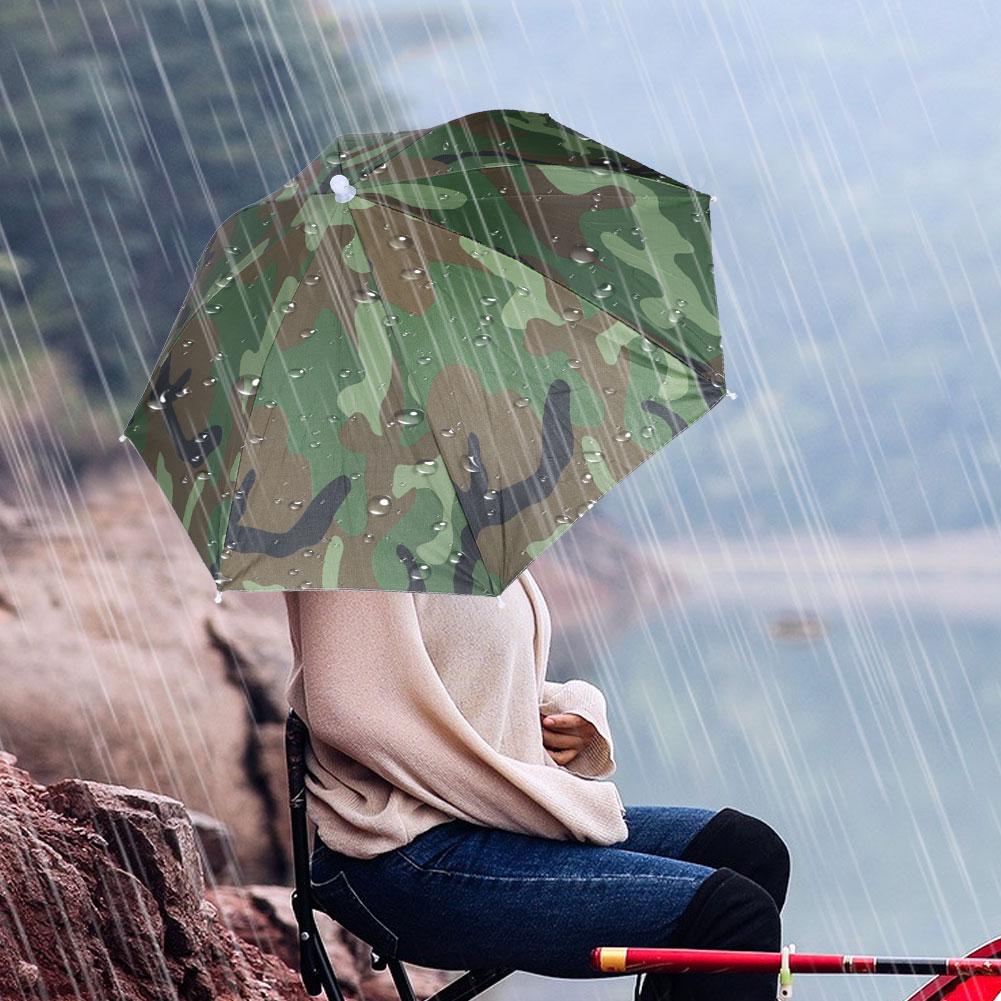 Складная шляпа-зонт для рыбалки, солнцезащитная шляпа для активного отдыха, походов, головной убор, зонтик