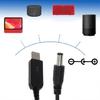 USB 5V на DC 9V Повышающий Line Adapter USB на Круглый Разъем 5.5мм 2.1мм