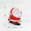 2025 Christmas Decoration Supplies Window Decoration Ornaments Sitting Posture White Plush Toy Old Man Snowman Doll
