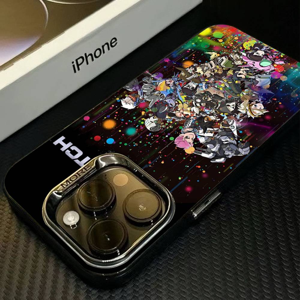 Game O-OverwatchS Phone Case For iPhone 17 16 15 14 13 12 11 Pro Max PLUS Colorful Shockproof Cover