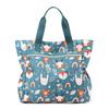 Stylish Urban Nylon Shoulder Bag For Women Spacious Tote Bag With Chic Floral Patterns