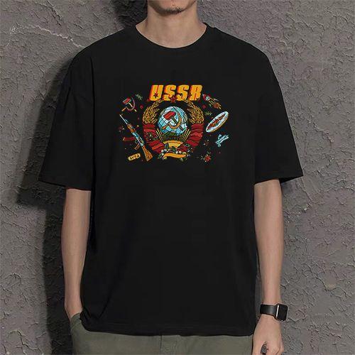 Последние слова Советский бывший Советский Союз футболка с короткими рукавами социалистическая одежда коммунизм серп молот футболка cccp