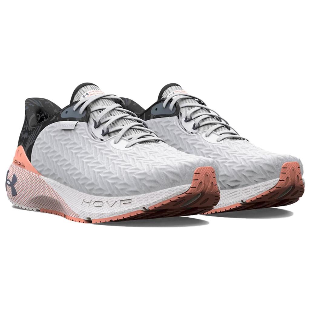 Under Armour HOVR Machina 3 Clone Run Like A... Women Sneakers White Bubble-Peach Gravel 3027730-100