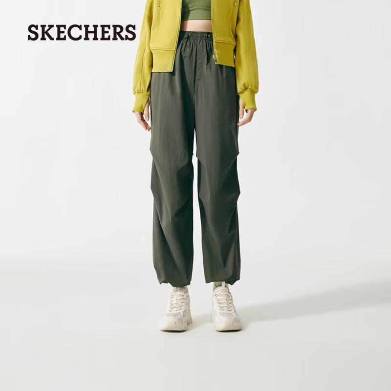 Skechers Женские легкие повседневные брюки-клеш
