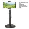 Mobile Phone Holder Universal Table Cell Phone Stand Retractable Adjustable Phone Mount for Live Broadcast Video