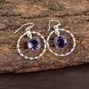 Iolite Gemstone 925 Sterling Silver Jewelry Handmade Drop/Dangle Earrings 1.60" EE-60-5