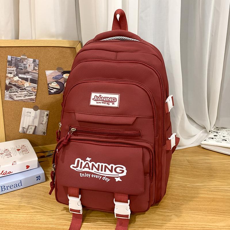 Детские школьные ранцы Ученики начальной школы Девочки Ученики средней школы Большая вместимость Грязеотталкивающий Рюкзак из двух частей