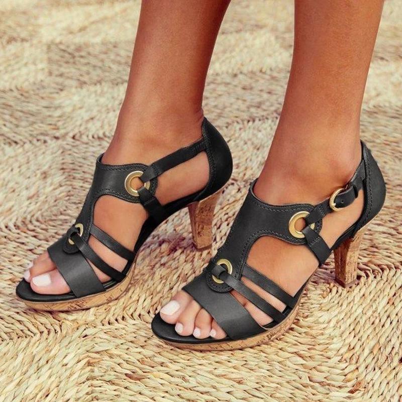 Women Gladiator Sandals Summer Shoes Wedges Sandals Woman Cross Tied Sandals Plus Size 35-43 Chaussures Femme56hot
