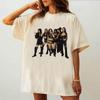 Katseye shirt female 80s 2000s Psychedelic Graphic Breathable hip hop shirt Graphic 80s aesthetic harajuku