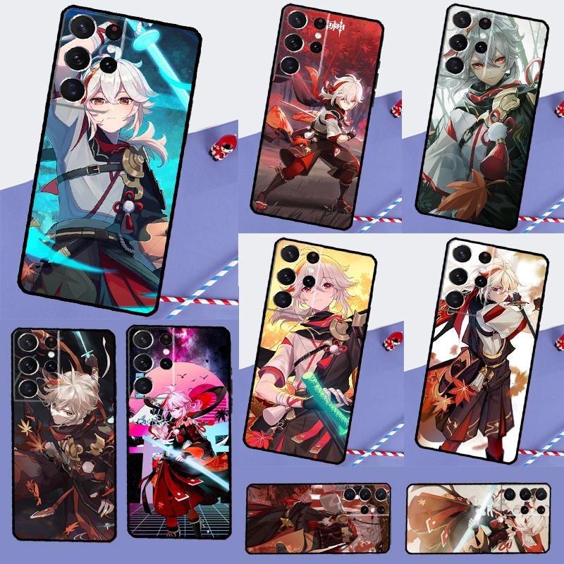 Genshin Impact Kaedehara Kazuha Phone Case For Samsung Galaxy S25 Ultra S9 S10 S20 S20 S21 S22 S23 Plus S24 FE Back Cover