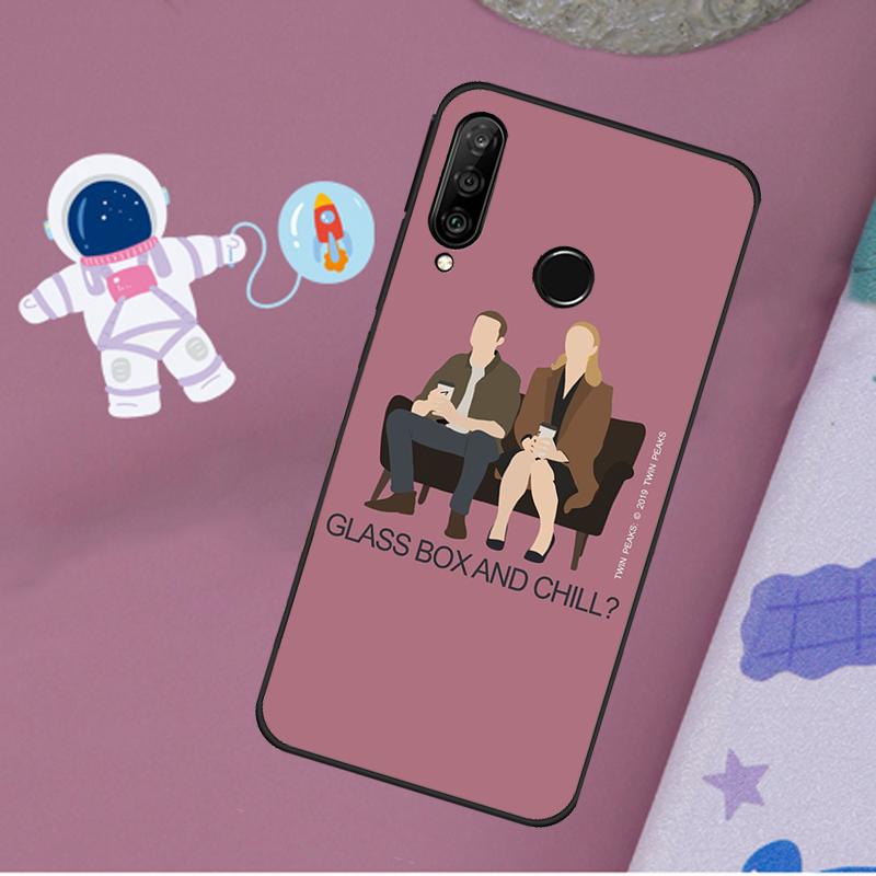 Добро пожаловать в Твин Пикс Чехол для Huawei Nova 11i 7i 8i 12i 12s Y73 Y70 Y90 Y60 Y72 Y61 Y91 9 10 SE P40 Lite P30 Pro
