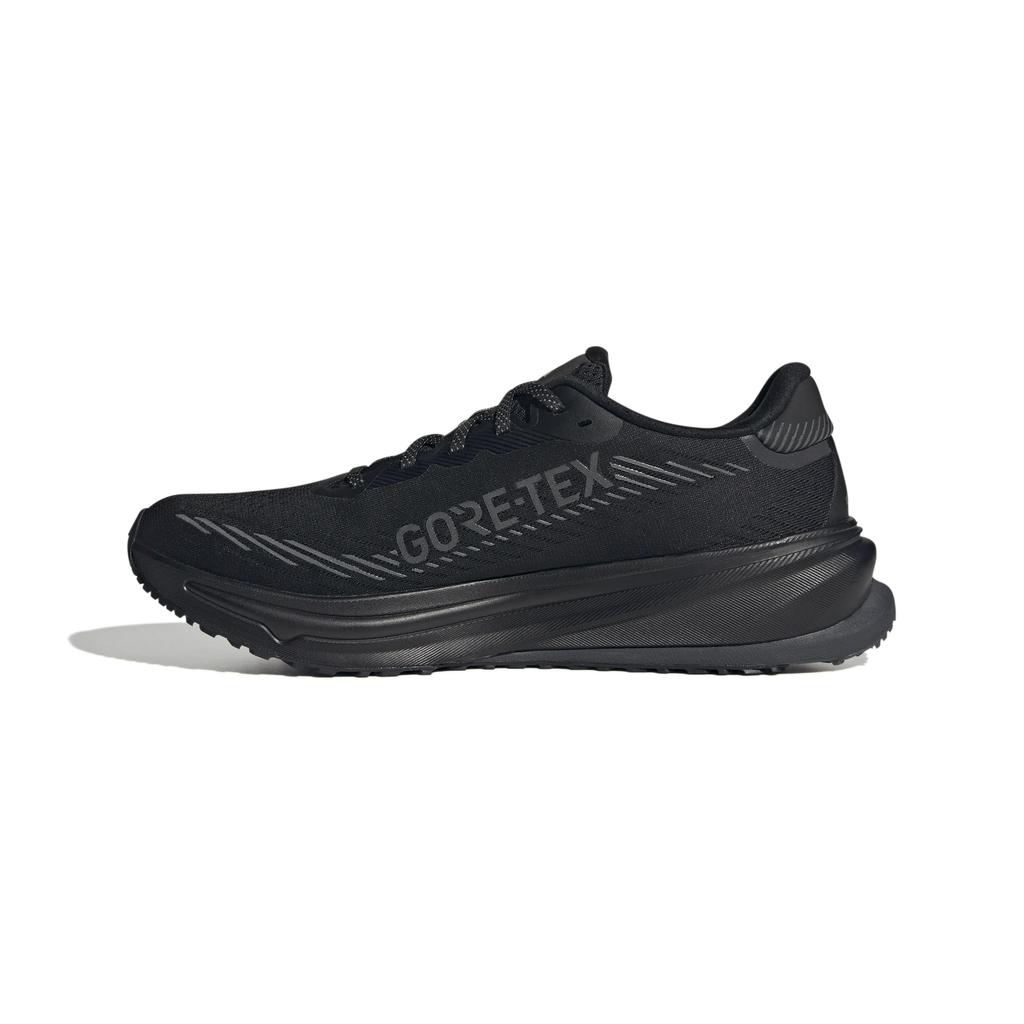 Беговые кроссовки Adidas Supernova RISE GORE-TEX, Унисекс, Взрослые, OOA66, Черный/Угольный/Черный (JP7763), Размер 27,5 см