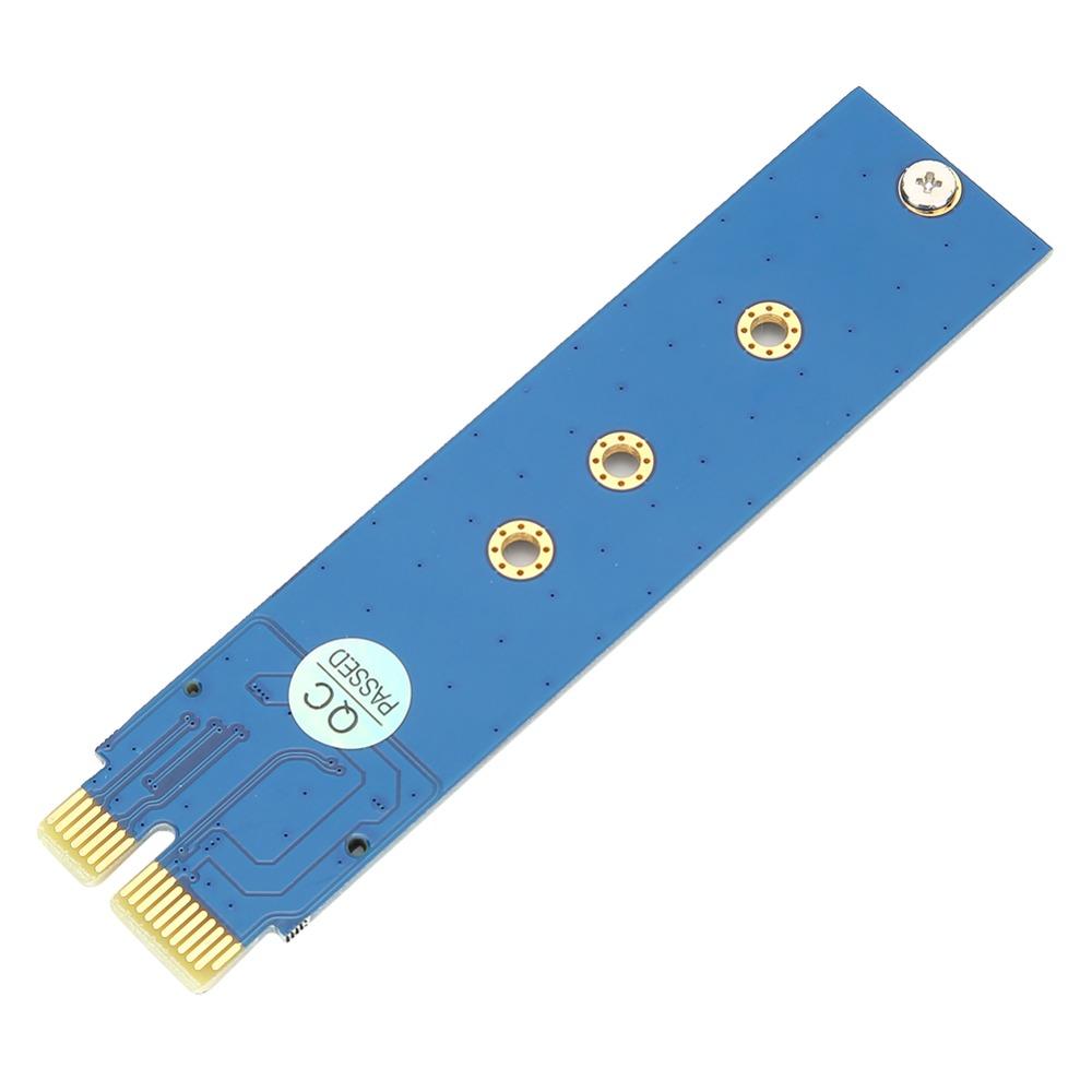 Blue PCI E To NGFF M.2 Hard Disk Adapter High Speed NVME PCIe Adapter Card PC Upgrade