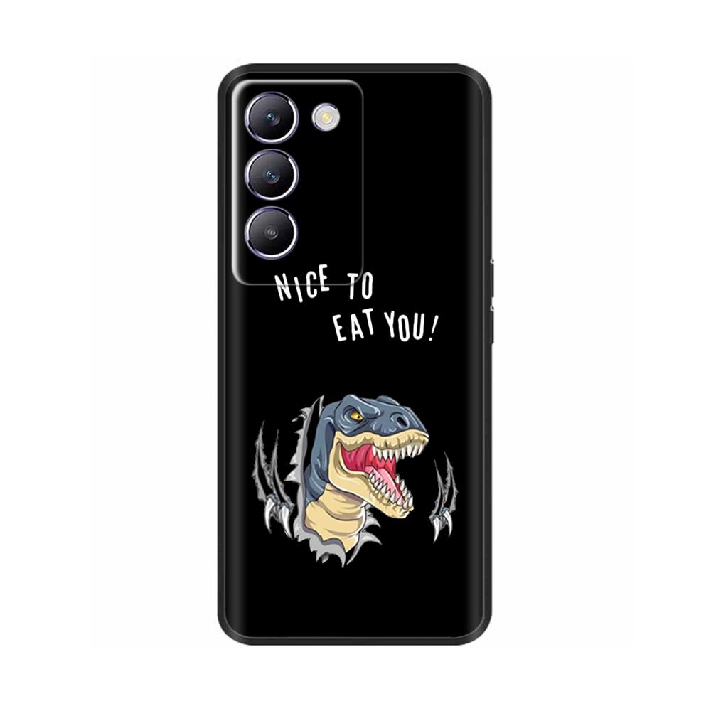 For Vivo V30 V40 SE Phone Case Shockproof Silicone Soft Bumper Cases For Vivo V40 SE V30 SE Luxury Painted Protection Back Cover