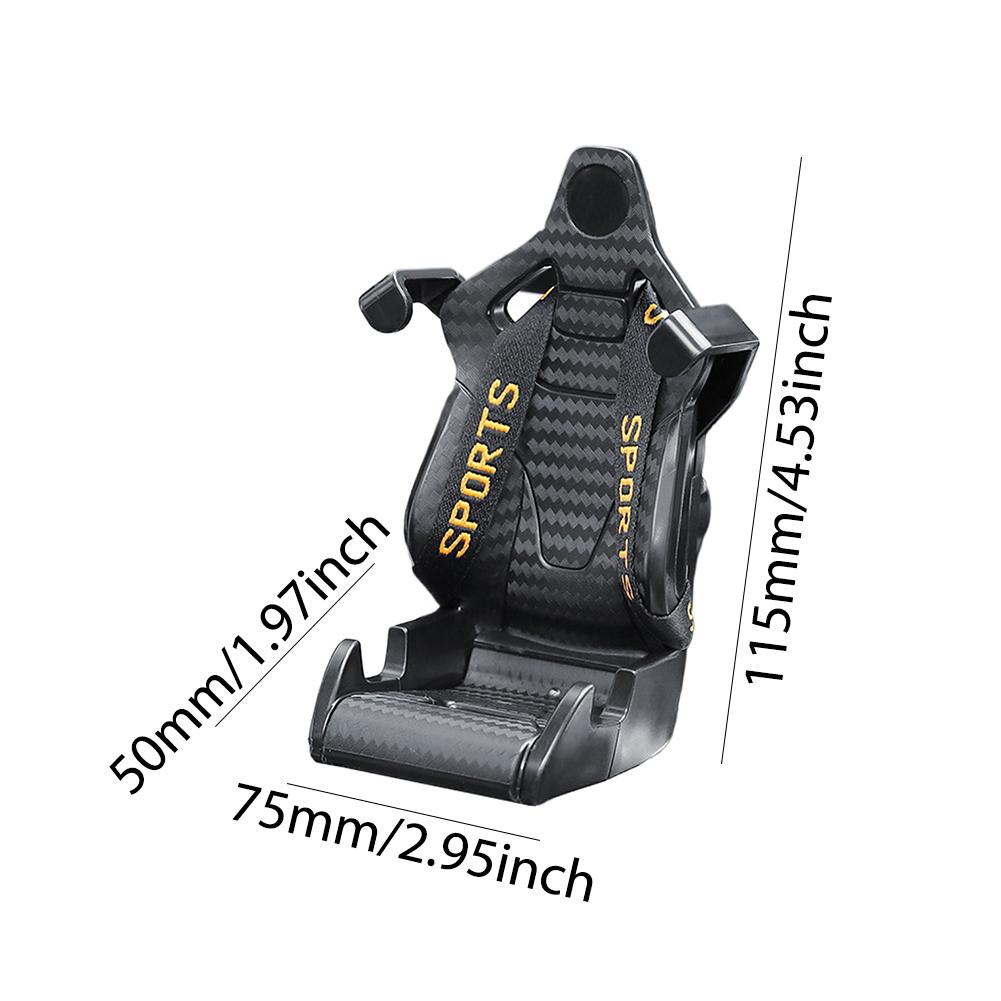 Держатель для телефона в гоночном стиле, подставка для мобильного телефона с защитой от тряски, автомобильный кронштейн для смартфона для iPhone Samsung