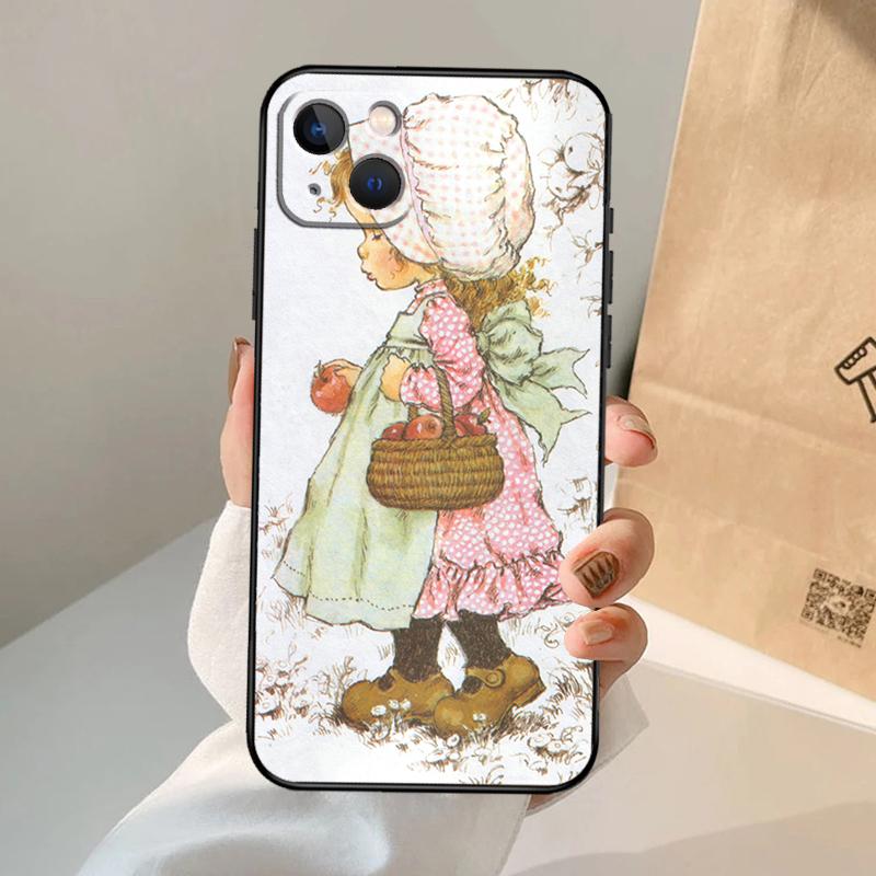 Sarah Kay pattern Case For IPhone 18 16 15 14 13 12 11 Pro Max XS XR X Plus 12 13 Mini Bumper Back Cover