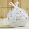 10pcs Hollow Butterfly Cookie Candy Box Gift Case with Ribbon Wedding Decor