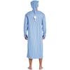 Mens Sissy Nightwear Striped Sleep Robe with Hat Long Sleeve Long Robe And Pompom Adjustable Sleep Hat Arabian Muslim Pajamas