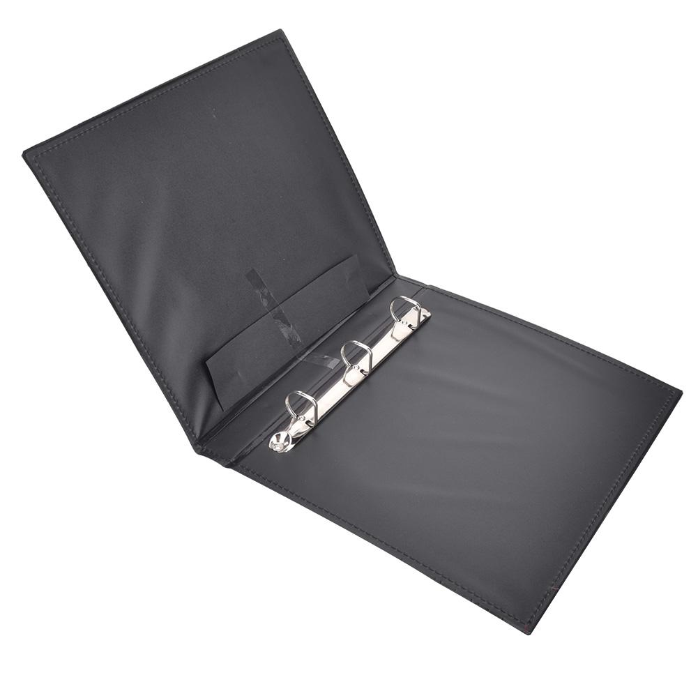 3 Hole Album Paper Money Banknote Collection Book PU Leather Cover Collecting Holder